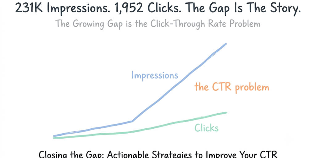 How We Got 231K Weekly Google Impressions With 2 People and $0 Ad Spend